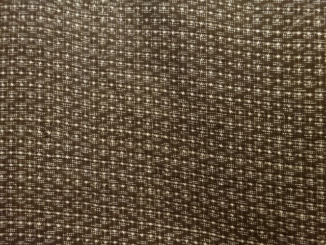 JAPANESE KIMONO / ANTIQUE MENS KIMONO / SILK / DORO OSHIMA TSUMUGI